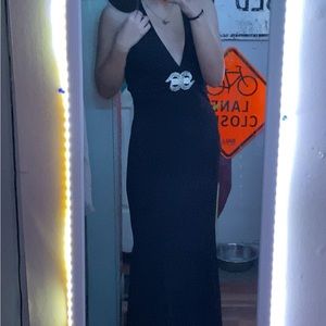 Elegant Black Evening Gown